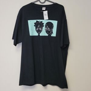 Naruto Boruto & Sarada T-shirt Black L